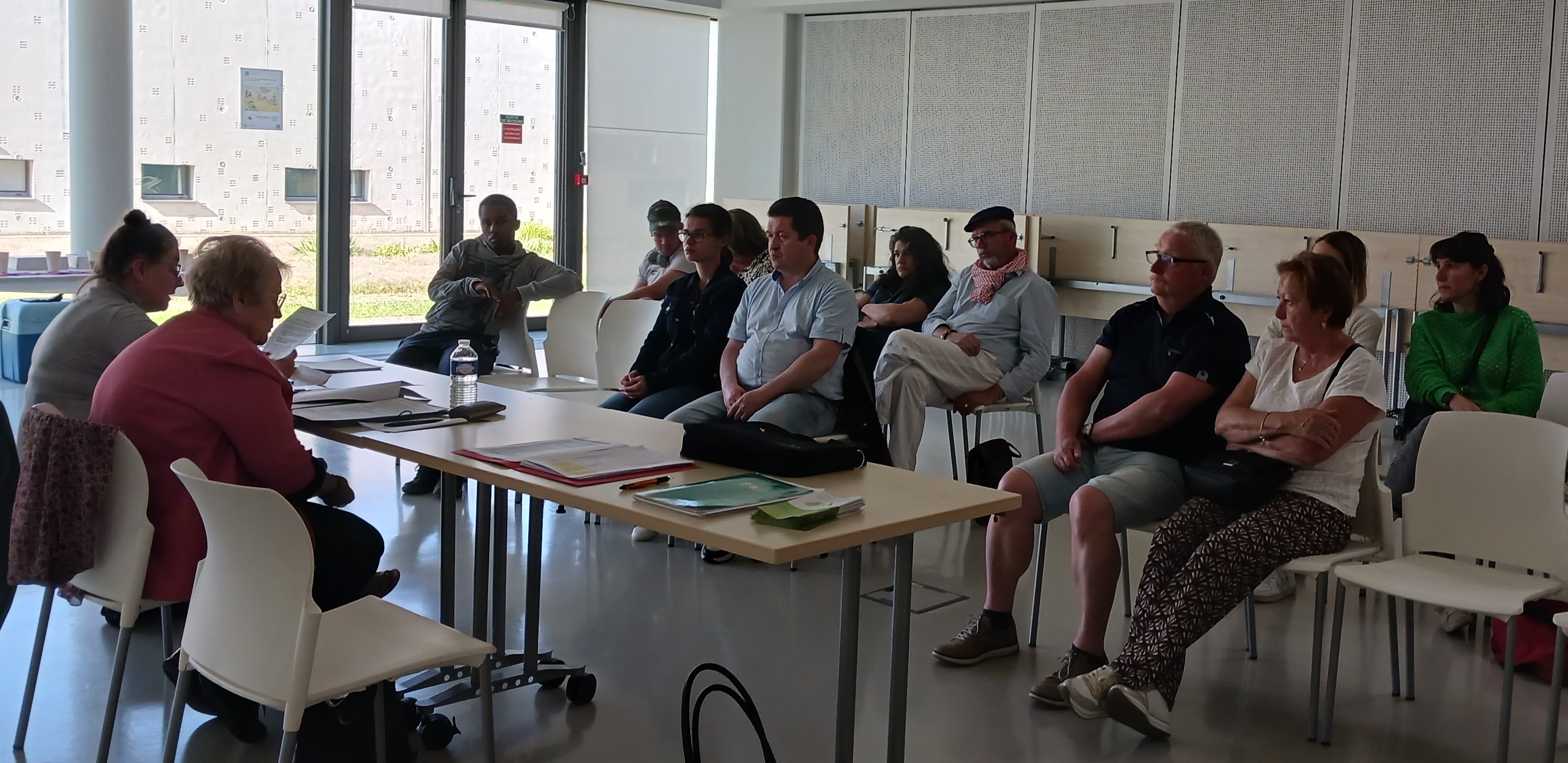 Présentation du rapport d'activités.