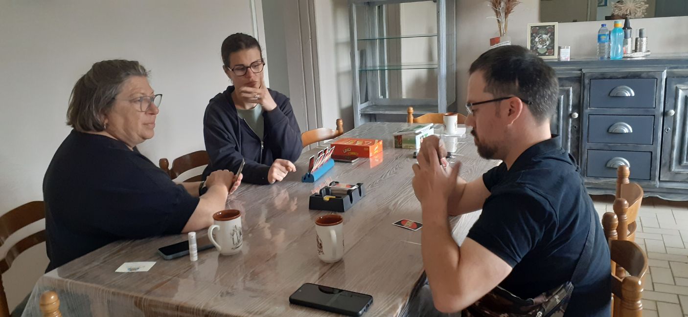 3ème jour  du séjour du GEM L TLCA : DEJEUNER au MARMOTEL et pause café. 